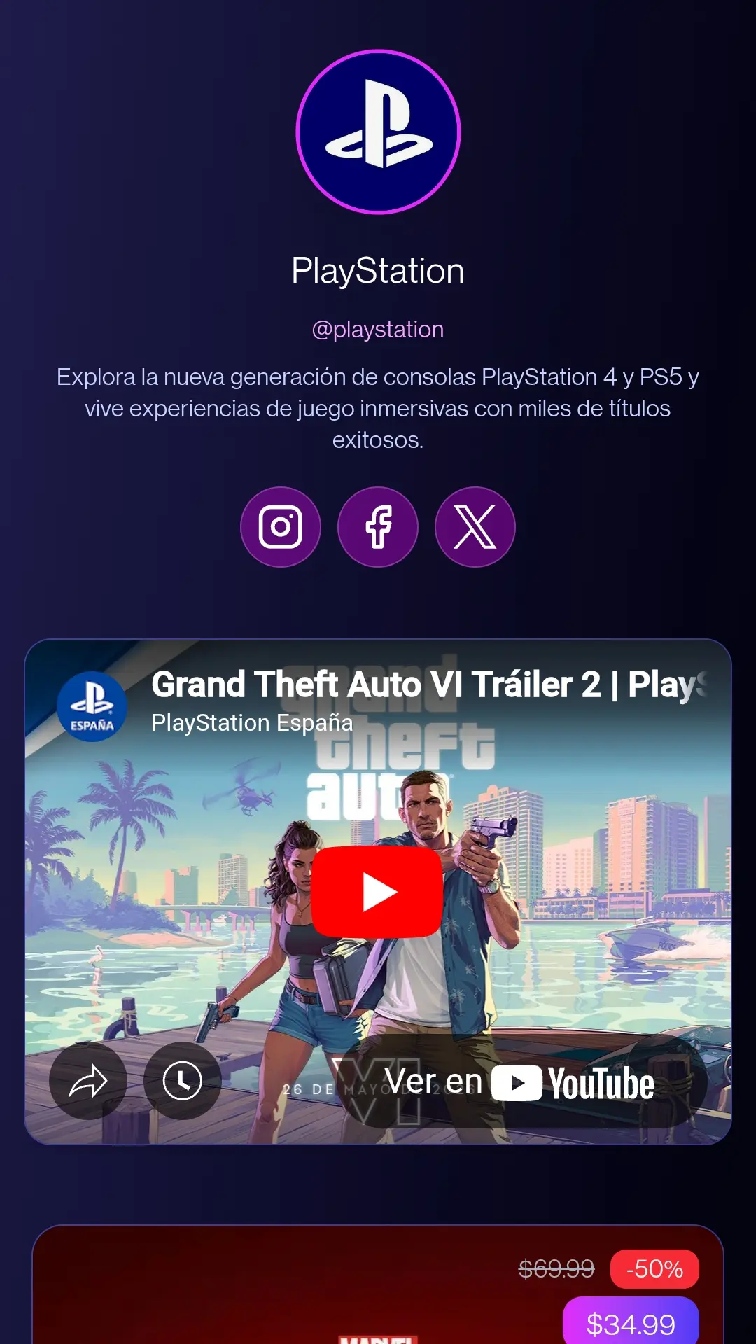 Ejemplo de tienda de electrónicos apple